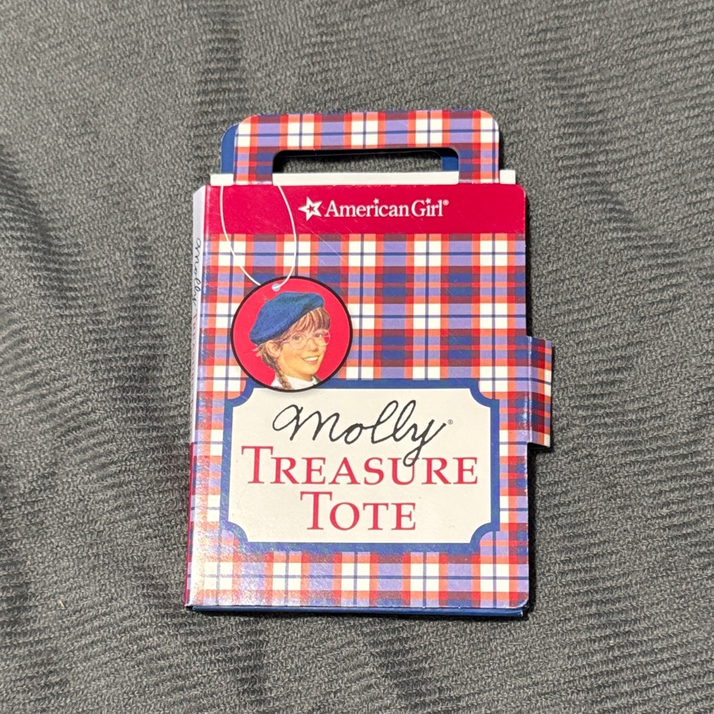 American Girl Molly Treasure “Tote” activity book